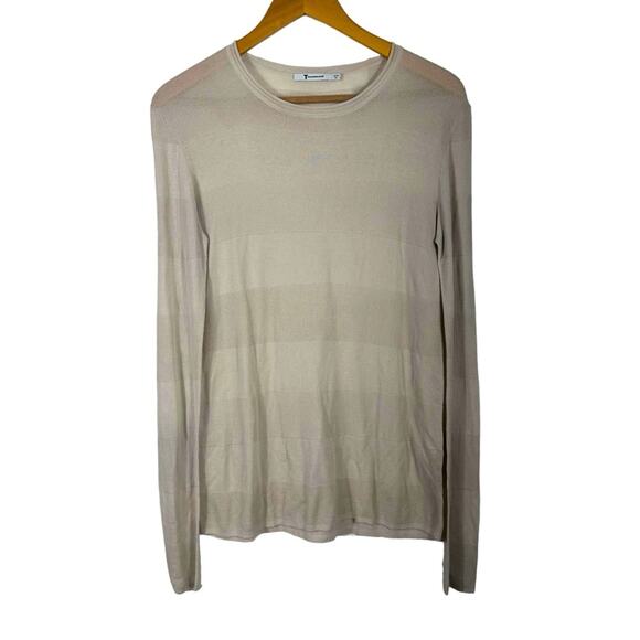 T by Alexander Wang Tops - T by Alexander Wang Long Sleeve Lightweight Cotton Blend Top Size Small